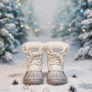 Children's london fog glitter boots size 13